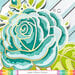 Waffle Flower Crafts - Stencils - Sketched Rose