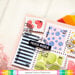Waffle Flower Crafts - Stencils - Coloring Postage Collage
