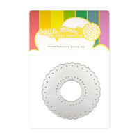 Waffle Flower Crafts - Give Thanks Collection - Craft Dies - Dotted Radiating Circle