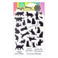 Waffle Flower Crafts - Clear Photopolymer Stamps - Cattitude