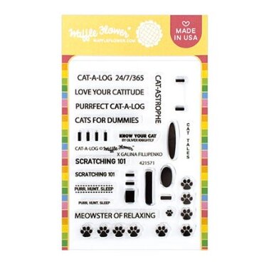 Waffle Flower Crafts - Clear Photopolymer Stamps - Cat-A-Log