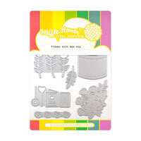 Waffle Flower Crafts - Craft Dies - Flower Gift Box