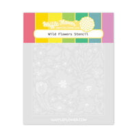 Waffle Flower Crafts - Stencils - Wild Flowers