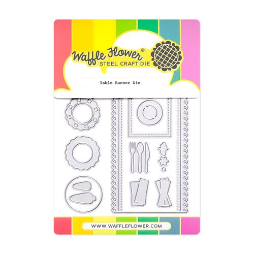 Waffle Flower Crafts - Craft Dies - Table Runner