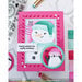 Waffle Flower Crafts - Nesting Postage Collage Collection - Stencils - Let It Snow