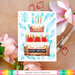Waffle Flower Crafts - Stitchable Cards Collection - Subsentiment Die Cuts - Sweet