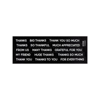 Waffle Flower Crafts - Give Thanks Collection - Subsentiment Die Cuts - Thanks