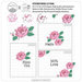 Waffle Flower Crafts - Craft Dies and Acrylic Stamp Set - Stitched Roses