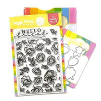 Waffle Flower Crafts - Craft Dies and Clear Photopolymer Stamps - Organic Floral