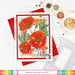 Waffle Flower Crafts - Craft Dies and Clear Photopolymer Stamp Set - Poppy