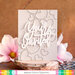 Waffle Flower Crafts - Craft Dies and Clear Photopolymer Stamp Set - You're Invited