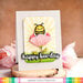 Waffle Flower Crafts - Craft Dies and Clear Photopolymer Stamp Set - Happy Bee Day
