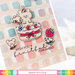 Waffle Flower Crafts - Craft Dies and Clear Photopolymer Stamp Set - Fruity Cake