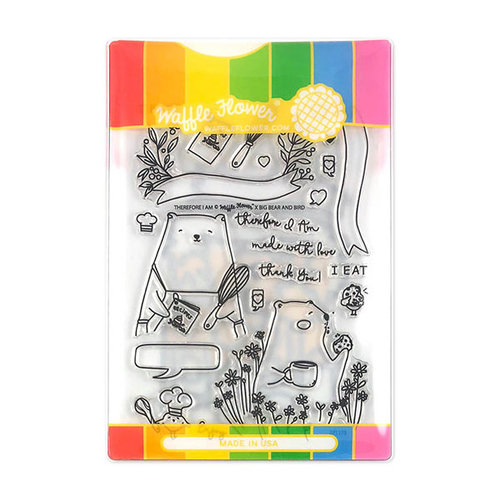 Waffle Flower Crafts - Craft Dies and Acrylic Stamp Set - Therefore I Am