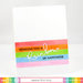 Waffle Flower Crafts - Craft Dies and Acrylic Stamp Set - Rainbows and Rainbow Panel