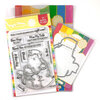Waffle Flower Crafts - Craft Dies and Clear Photopolymer Stamp Set - Bear Hugs Combo