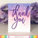 Waffle Flower Crafts - Craft Dies and Clear Photopolymer Stamp Set - Oversized Thank You Combo