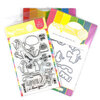 Waffle Flower Crafts - Craft Dies and Clear Photopolymer Stamp Set - Secret Admirer Combo