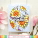 Waffle Flower Crafts - Craft Dies and Clear Photopolymer Stamp Set - Layered Sunflowers Combo