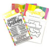 Waffle Flower Crafts - Hearts and Roses Collection - Craft Dies and Clear Photopolymer Stamp Set - Happy Birthday Combo