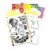 Waffle Flower Crafts - Hope Collection - Craft Dies and Clear Photopolymer Stamp Set - Hopeful Girl Combo