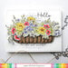 Waffle Flower Crafts - Craft Dies and Clear Photopolymer Stamp Set - Jumbo Flower Pot