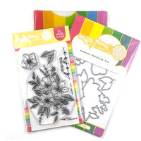 Waffle Flower Crafts - Craft Dies and Clear Photopolymer Stamp Set - Anemone