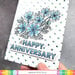 Waffle Flower Crafts - Craft Dies and Clear Photopolymer Stamps - Happy Anniversary Duo