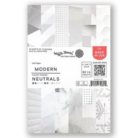 Waffle Flower Crafts - 5.5 x 8.5 Paper Pad - Modern - Neutrals
