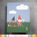 Waffle Flower Crafts - 5.5 x 8.5 Paper Pad - Happy Gnomes