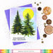 Waffle Flower Crafts - Stencils - Pine Trees
