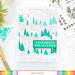 Waffle Flower Crafts - Stencils - Keeway's Mountain Scene