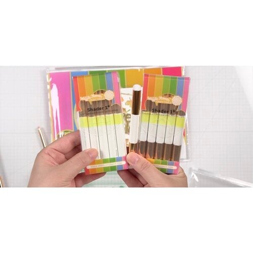 Waffle Flower Crafts - Shader Brush 1 - 5 Pack Waffle Flower Crafts - Shader Brush 1 - 5 Pack