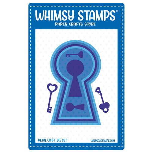Whimsy Stamps - Dies - Keyhole and Keys