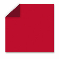 WorldWin - DoubleMates - 12 x 12 Cardstock Pack - 50 Sheets - Berry Red