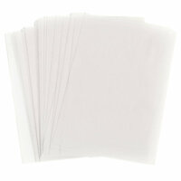 WorldWin - 8.5 x 11 Translucent Vellum - 50 Sheets - Clear 29 Pound