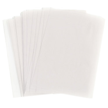 WorldWin - 8.5 x 11 Translucent Vellum - 50 Sheets - Clear 48 Pound, CLEARANCE