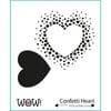 WOW! - Stencils - Confetti Heart
