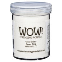 WOW! - Clear Collection - Embossing Powder - Clear Gloss - Super Fine - Large