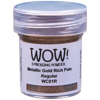 WOW! - Metallic Collection - Embossing Powder - Gold Rich Pale - Regular