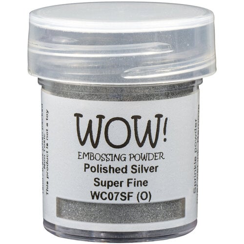 WOW! - Metallic Collection - Embossing Powder - Polished Silver - Super Fine
