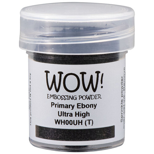 WOW! - Primary Collection - Embossing Powder - Ebony - Ultra High
