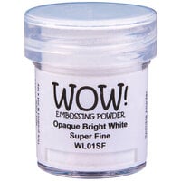 WOW! - Opaque Collection - Embossing Powder - Bright White - Super Fine