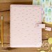 Websters Pages - Color Crush Collection - A5 Planner - Blush and Gold Foil Dot