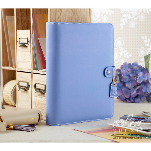 Websters Pages - Color Crush Collection - A5 Planner - Periwinkle