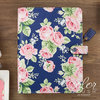 Websters Pages - Color Crush Collection - A5 Planner Kit - Navy Floral - Undated