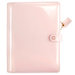 Websters Pages - Color Crush Collection - A5 Planner Kit - Patent Leather Petal Pink - Undated
