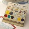 Websters Pages - Yacht Club Collection - Chipboard Stickers - Buttons and Twine