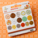 Websters Pages - Family Traditions Collection - Chipboard Stickers - Buttons and Twine