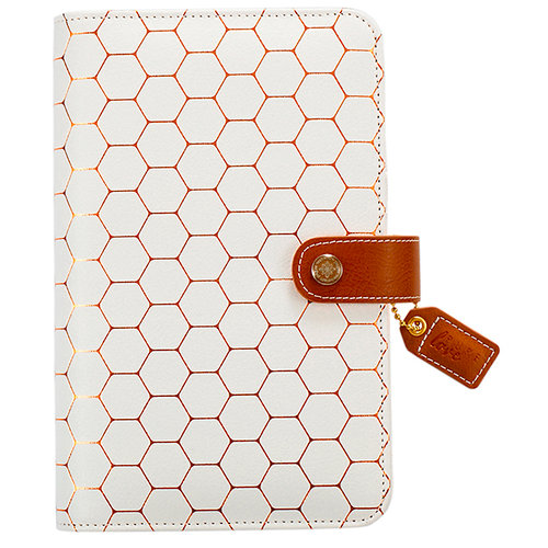 Websters Pages - Color Crush Collection - Personal Planner Kit - Copper Hexagon - Undated